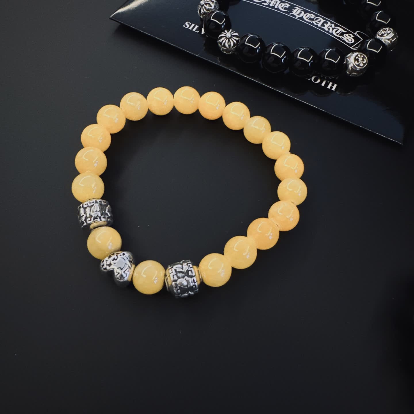 Chrome Hearts Beaded Bracelets Set